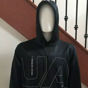 Under Armour ColdGear Men's Hoodie Black Size XL 1321735 NWT